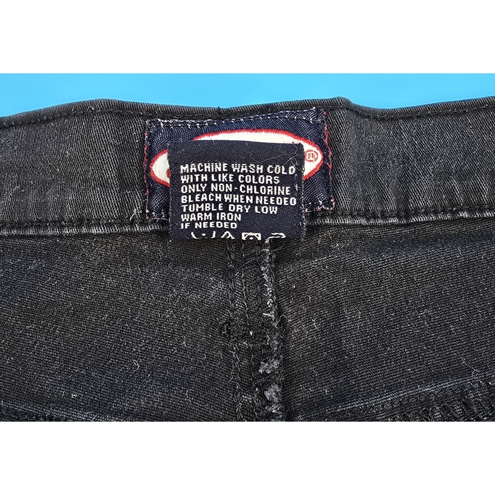Vtg Y2K Zoey Beth Pants Women Sz 11/12 Black Bootcut Mid 32x29" Work Stretch - Picture 4 of 7